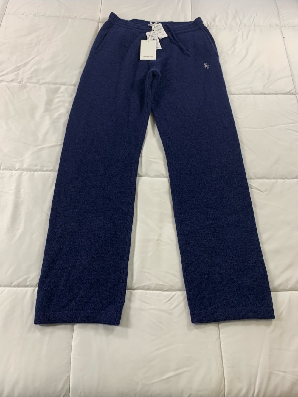 New with tags SPORTY & RICH pants womens size M